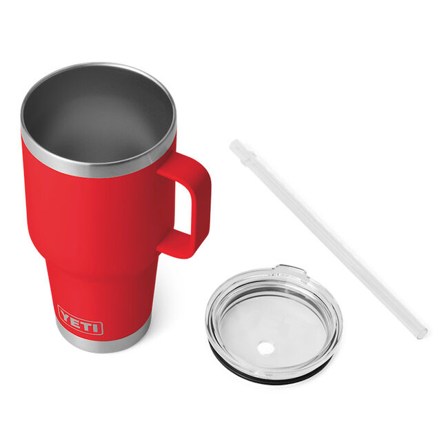 YETI Rambler 35 oz Mug with Straw Lid - Rescue Red image number null