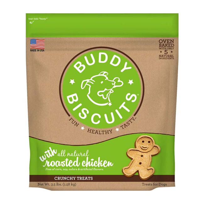 Buddy Original Oven Baked Biscuits Roasted Chicken Dog Treats image number null