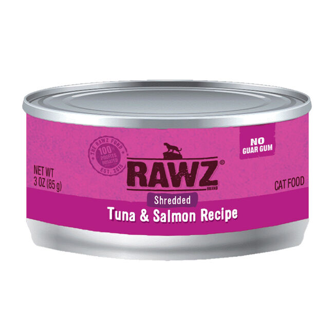 RAWZ Shredded Cat Food - Tuna & Salmon Recipe - 5 oz image number null