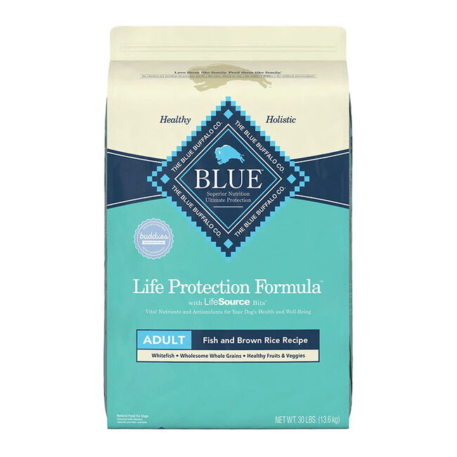 Blue Buffalo Life Protection Formula Dog Food - Fish & Brown Rice Recipe image number null