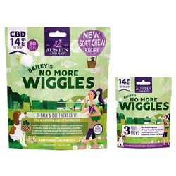 Austin and Kat Bailey's No More Wiggles Chews