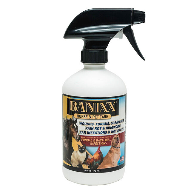 Banixx Wound Care & Anti-Itch Spray for Horses, Dogs, Cats & Small Pets image number null