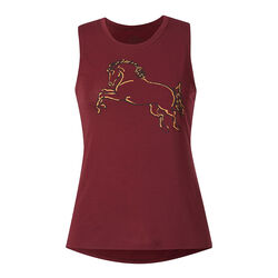 Kerrits Women's Tails Up Tank - Sangria
