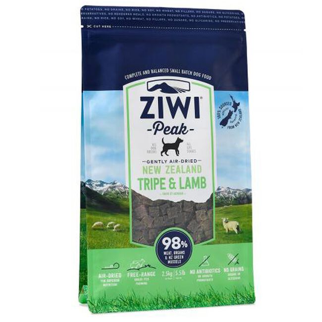 Ziwi Peak Air-Dried Tripe & Lamb Dog Food image number null