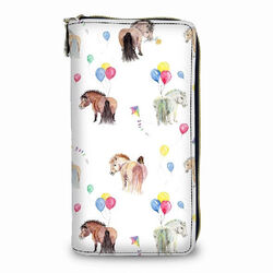 Sona Equestrian Wallet - Pony with Balloons