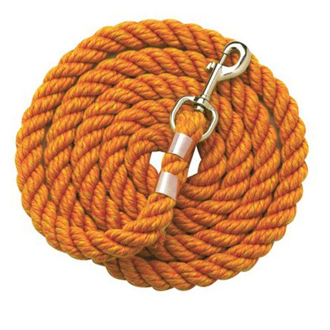 Perri's Solid Cotton Lead With Snap End - Orange image number null