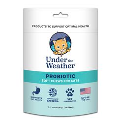 Under the Weather Probiotic Soft Chews for Cats - 60 Chews