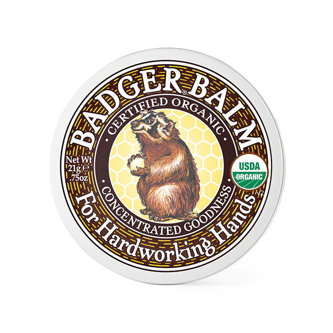 Badger Hardworking Hands Original Badger Balm image number null