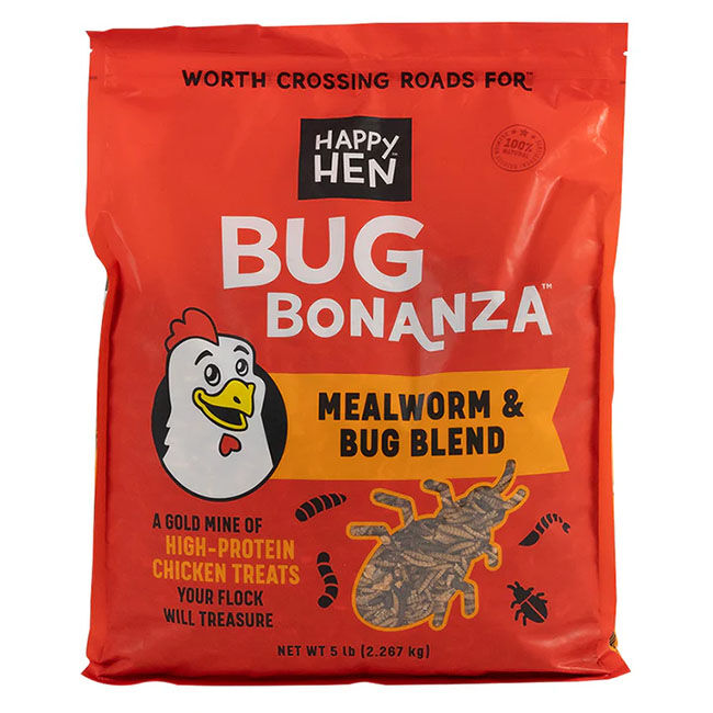 Happy Hen Bug Bonanza - Mealworm & Bug Blend image number null