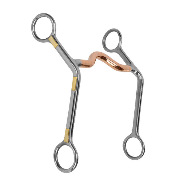 Toklat Solid Shank Bit with Brass Trim and Copper Overlay Port image number null