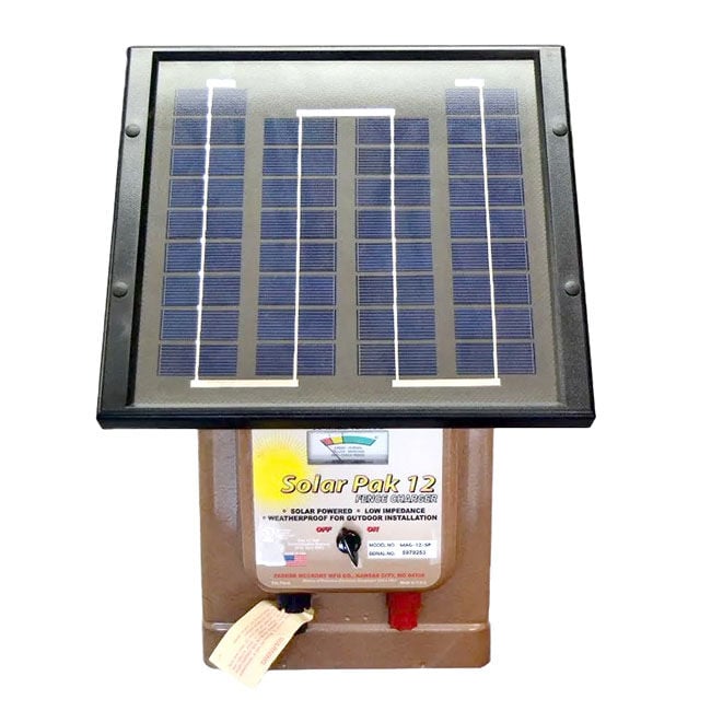 Parmak Magnum Solar-Pak 12 Energizer - 30-Mile Range | The