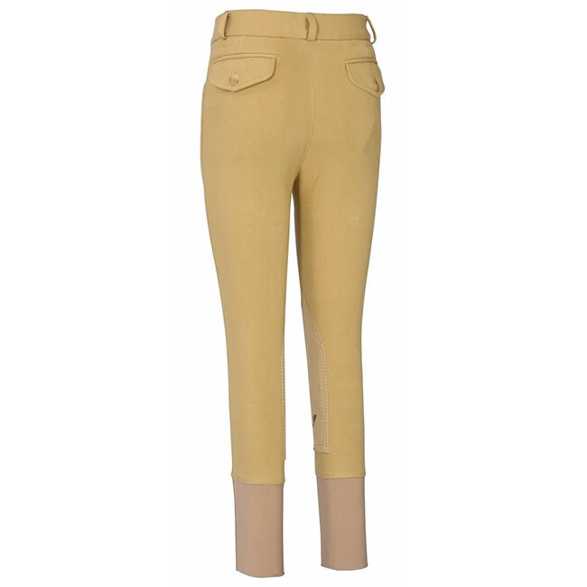TuffRider Boy's Patrol Light Knee Patch Breeches - Light Tan image number null