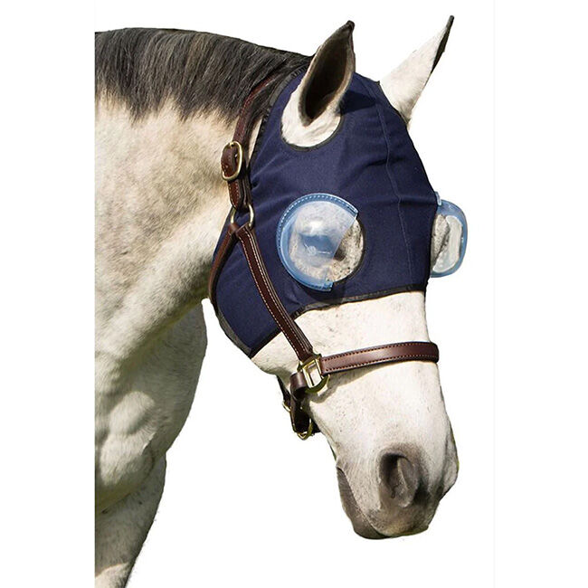 Intrepid Equine-Medi Lens Eye Protector Medical Horse Hood  image number null