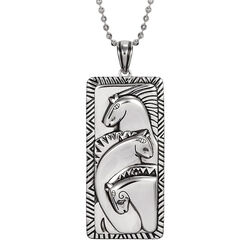Laurel Burch Studios Necklace - Mystic Horses