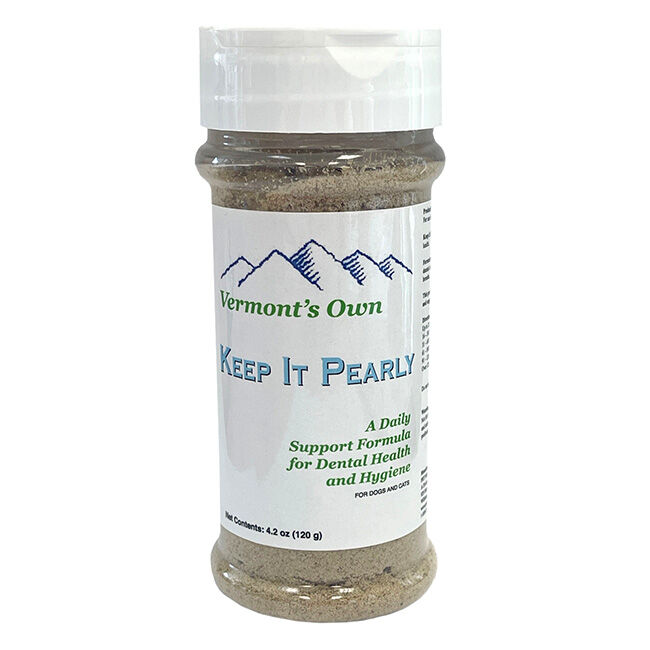 Vermont Pet Food & Supply Vermont's Own Keep It Pearly Dental Powder - 4.2 oz image number null