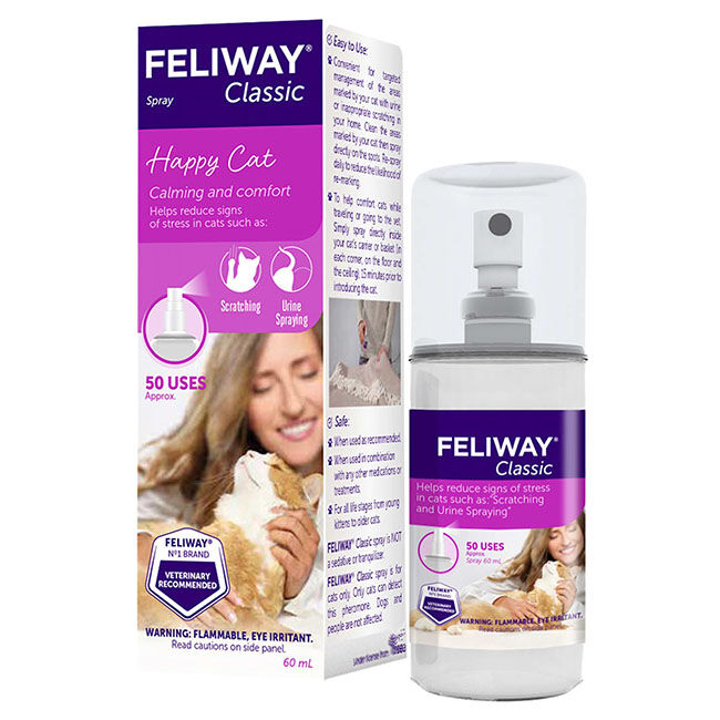 Feliway Classic Spray - 60 mL image number null