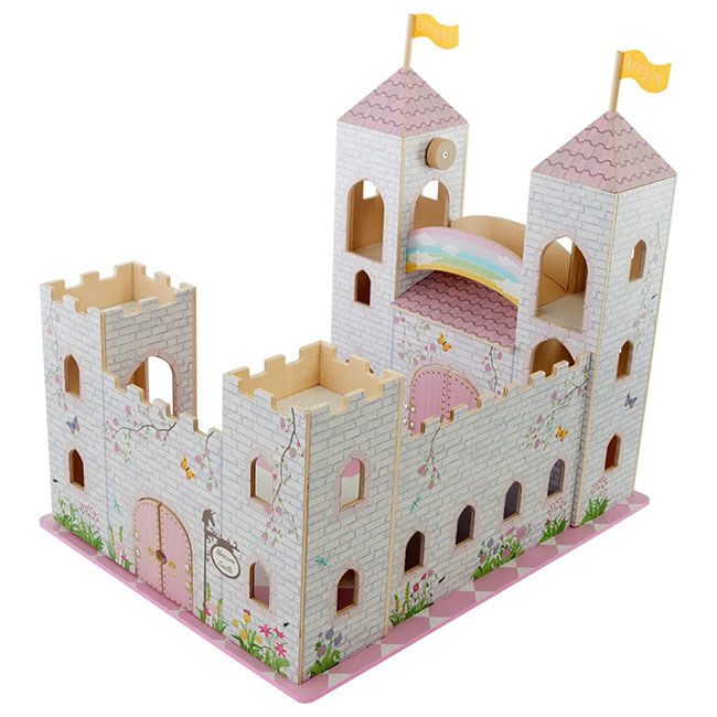 Breyer Unicorn Magic Castle Deluxe Wood Castle Playset image number null