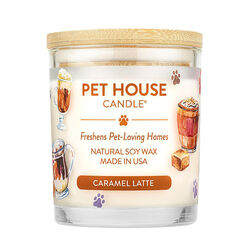Pet House Candle Caramel Latte Candle
