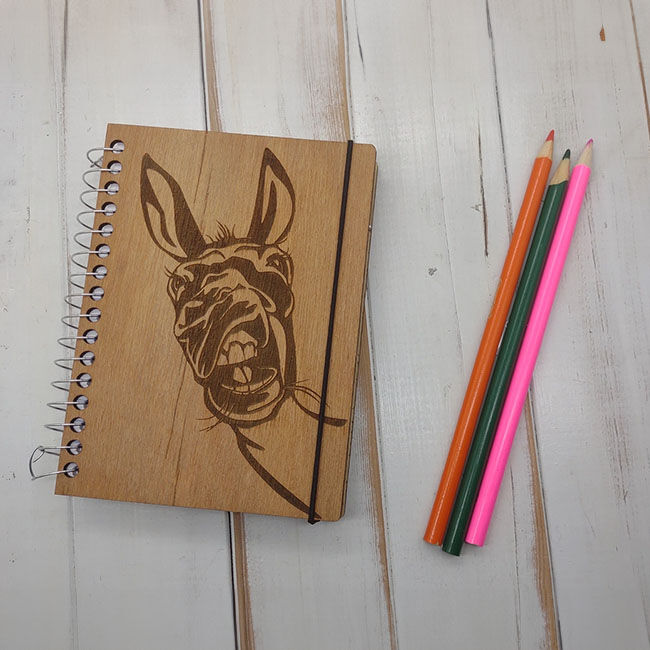 Genesis 3D Pocket Journal - Goofy Donkey image number null