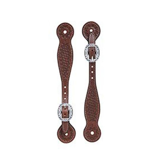 Weaver Basin Cowboy Thin Spur Straps image number null