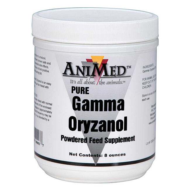 AniMed Pure Gamma Oryzanol - Powdered Feed Supplement - 8 oz image number null
