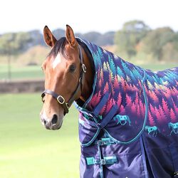 Shires Tempest Original Lite Neck Cover - Navy Forest