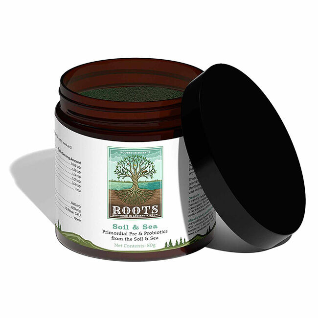 Adored Beast Apothecary Roots Soil & Sea - Primordial Pre/Probiotics for Dogs & Cats - 40 g image number null
