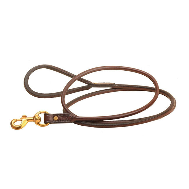 Tory Leather English Bridle Leather Rolled Lead - Havana image number null