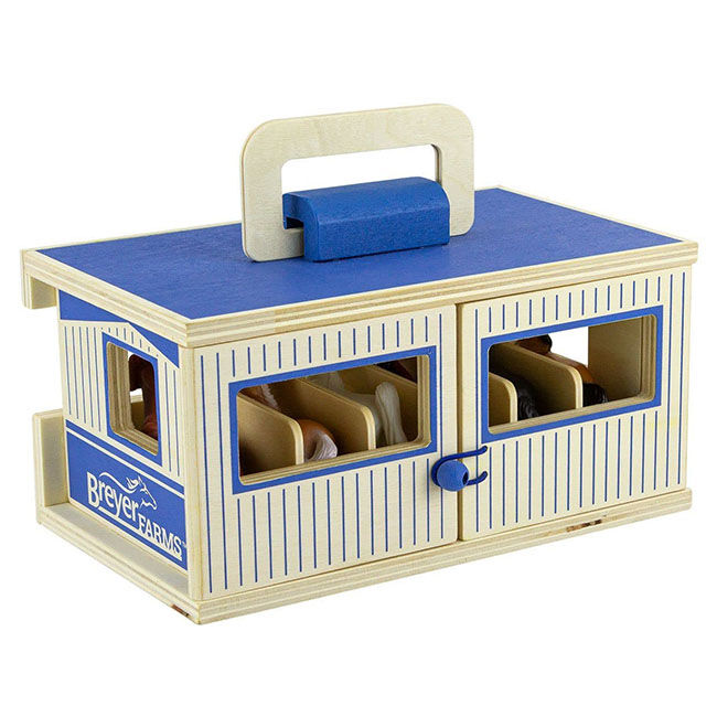 Breyer Farms Wood Carry Stable image number null