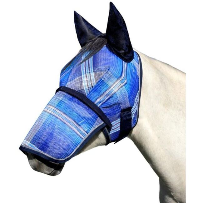 Kensington Signature Fly Mask W/Removable Nose, Soft Mesh Ears & Forelock Opening  image number null