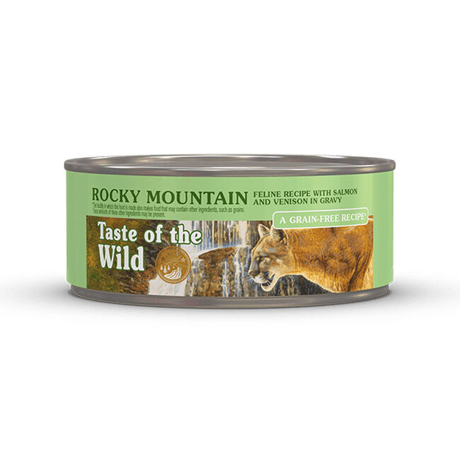 Taste of the Wild Cat Food - Rocky Mountain Recipe with Salmon & Venison in Gravy image number null