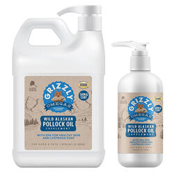 Grizzly Pet Products Wild Alaskan Pollock Oil Supplement