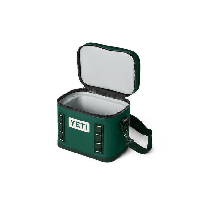YETI Hopper Flip 8 Soft Cooler - Black Forest Green image number null