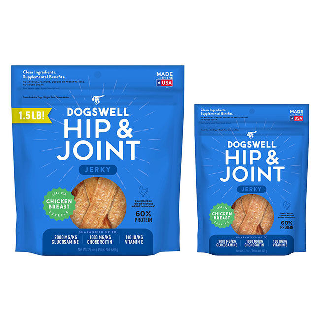 Dogswell Hip & Joint Chicken Jerky Dog Treats image number null