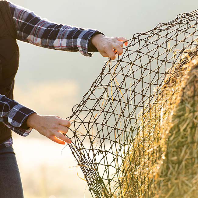 Texas Haynet Round Bale Hay Net image number null