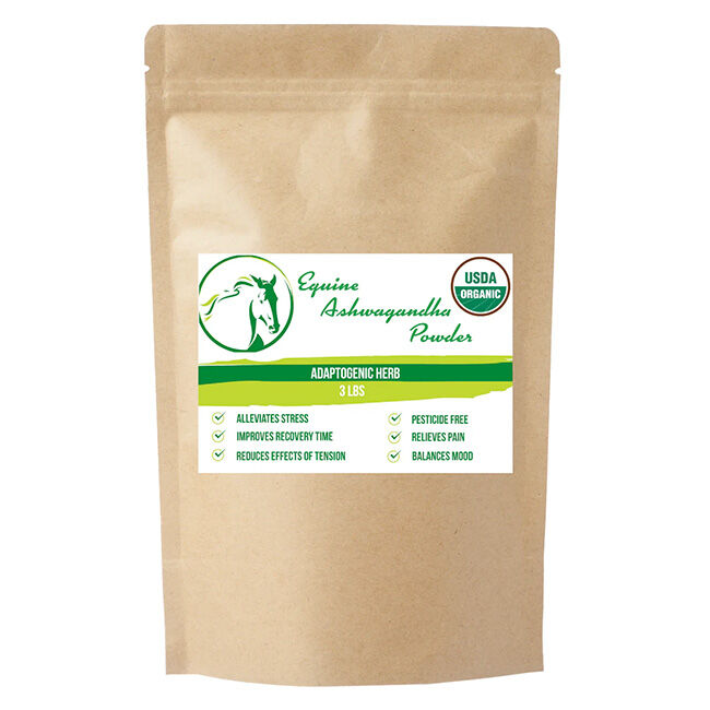 Equine Chia Organic Ashwagandha Powder - 3 lb image number null