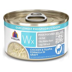 Weruva Wx Low Phosphorus Cat Food - Chicken & Tilapia in Gravy
