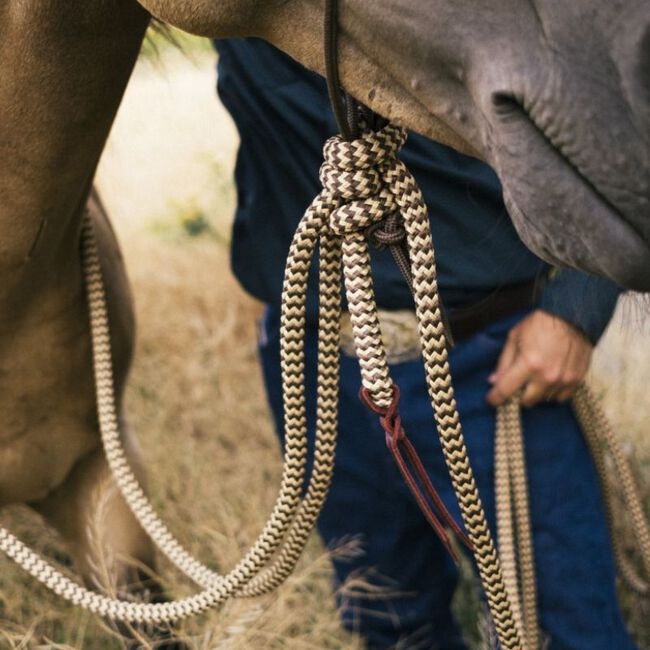 Knotty Girlz Soft 2-Knot Hackamore Set image number null