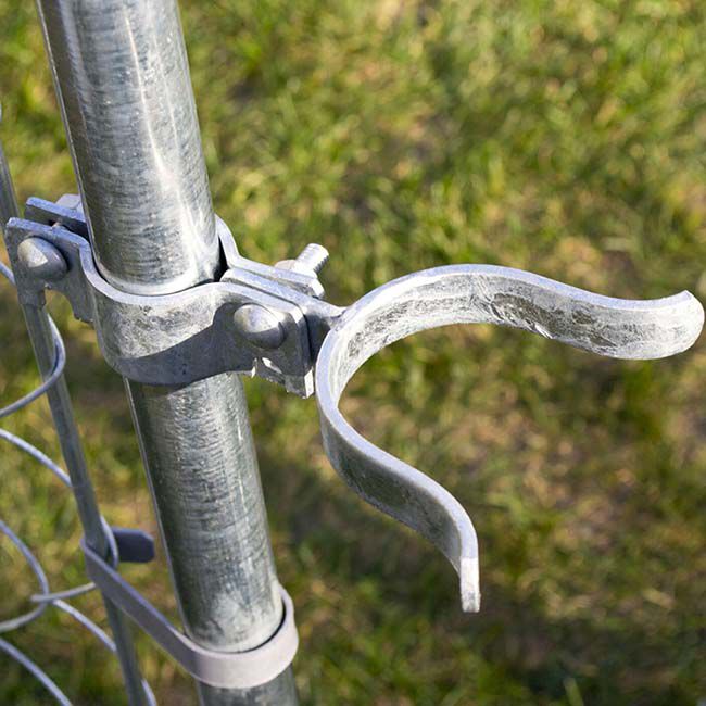 YardGard 2.38" Galvanized Steel Fork Latch with Bolt image number null