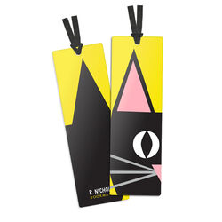 R. Nichols Bookmark - Peeking Kitty