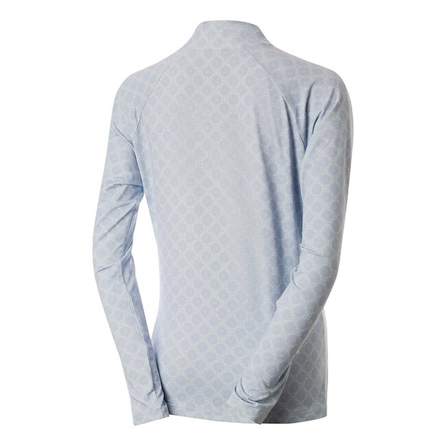 Equinavia Women's Selma Long Sleeve Sun Shirt - Light Gray/Lavender image number null