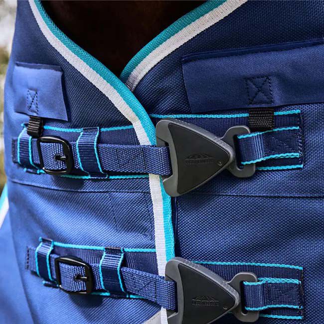 WeatherBeeta ComFiTec Ultra Hardi Detach-A-Neck - Medium - Blue/Bright Blue/White image number null