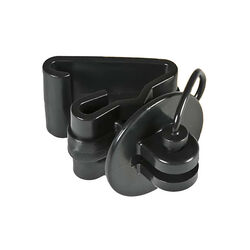 Zareba T-Post Pin-Lock Insulator - Black - 25-Pack