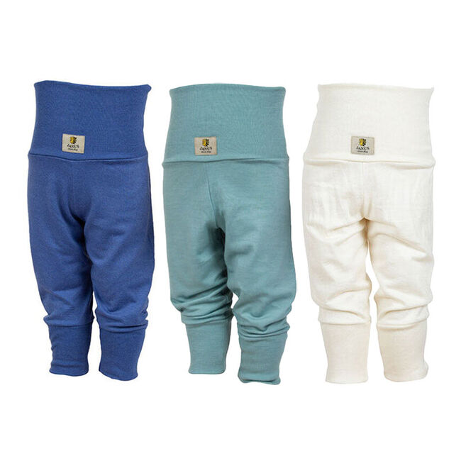 Janus Baby Wool Blend Solid Color Pants image number null