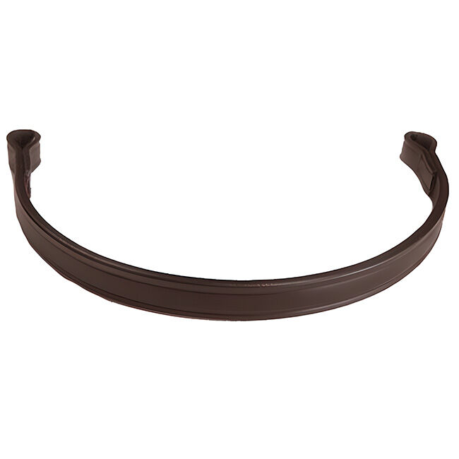 Bobby's English Tack Silver Spur Plain Leather Browband image number null