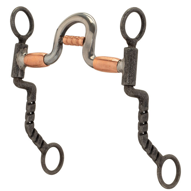 Weaver Equine Ken McNabb Buffed Black Sweet Iron Bits image number null