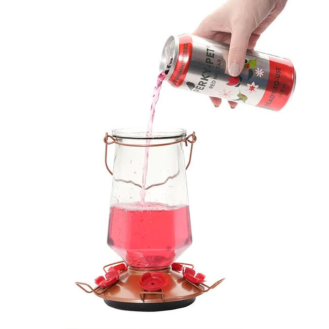 Perky-Pet Ready-to-Use Hummingbird Nectar - Red - 16 oz image number null