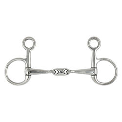 Shires Stainless Steel Bit with Hanging Cheeks