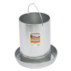 Little Giant Hanging Metal Poultry Feeder - 30 lb Capacity