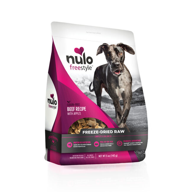 Nulo FreeStyle Dog Freeze-Dried Raw Beef With Apples image number null